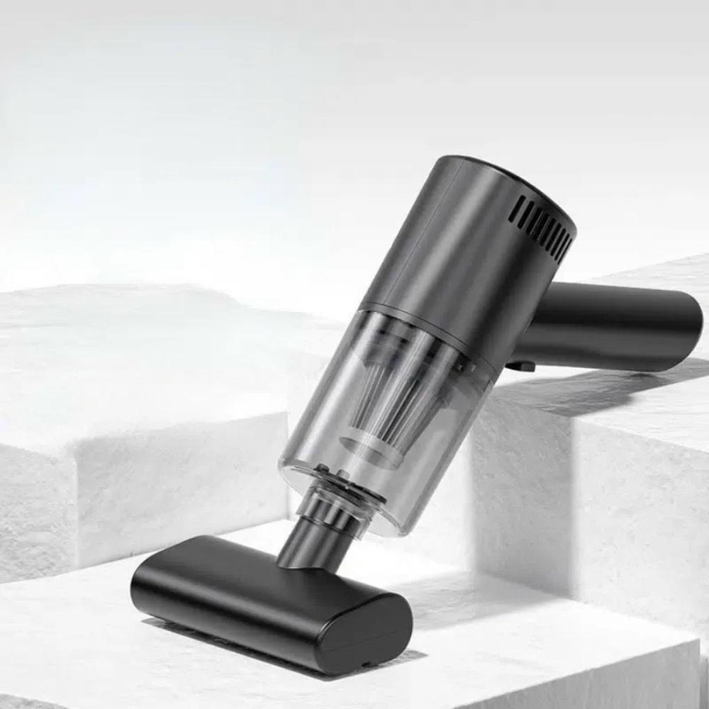 Máy hút bụi mini cầm tay sạc pin, máy hút bụi giường nệm, ô tô bàn làm việc đa năng, công suất 120w, bảo hành 12 tháng
