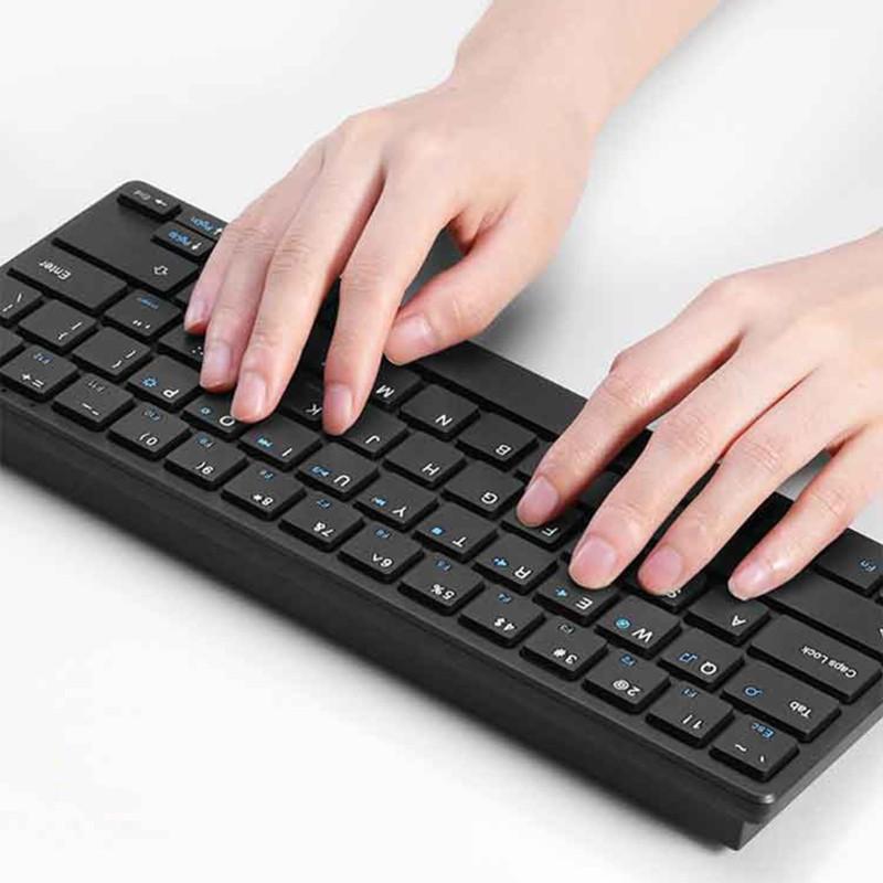 Combo Bàn Phím + Chuột Không Dây 2.4g 1200dpi Cho Laptop Pc