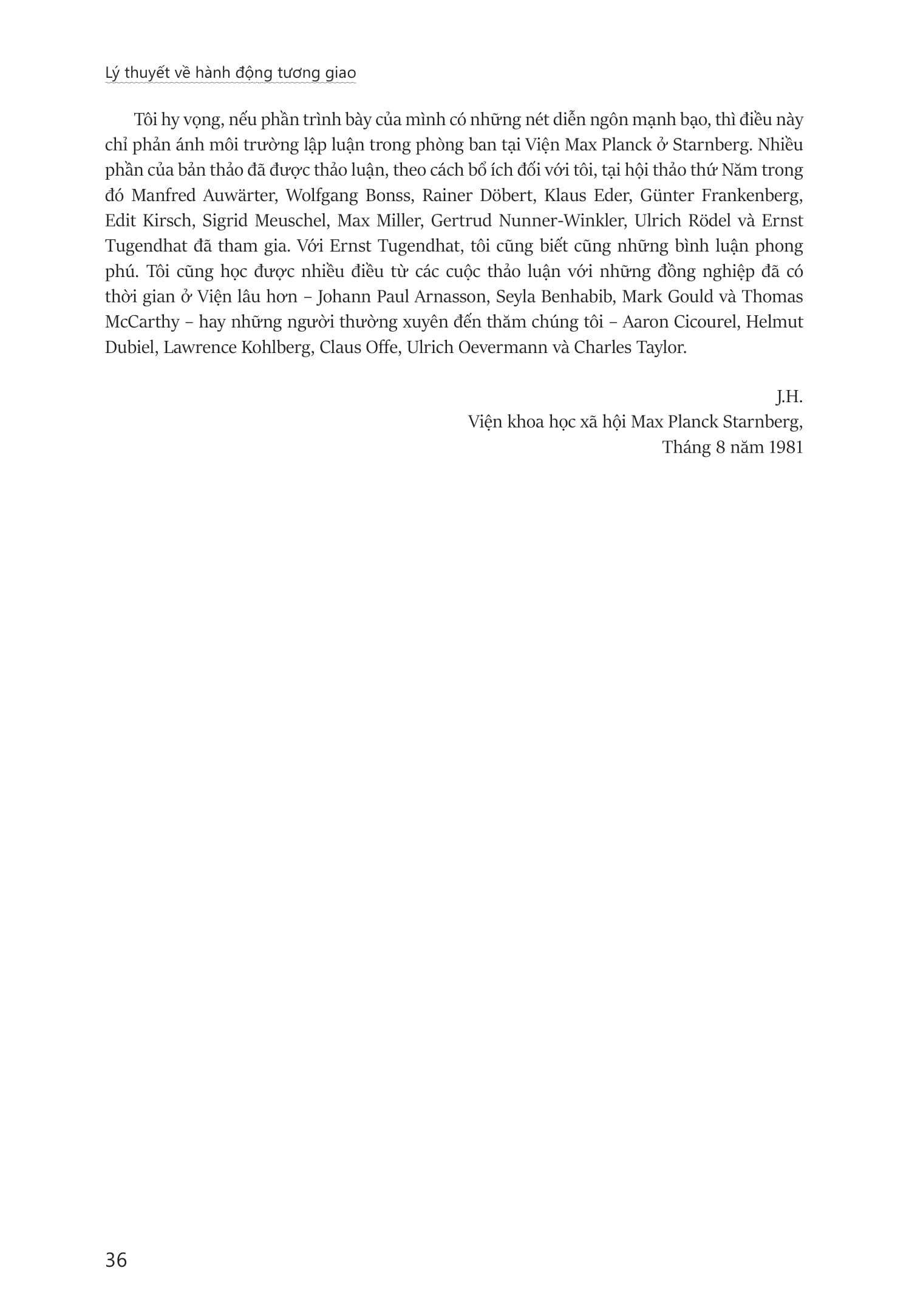 Sách - Lý Thuyết Về Hành Động Tương Giao - Theorie Des Kommunikativen Handelns - Bìa Cứng