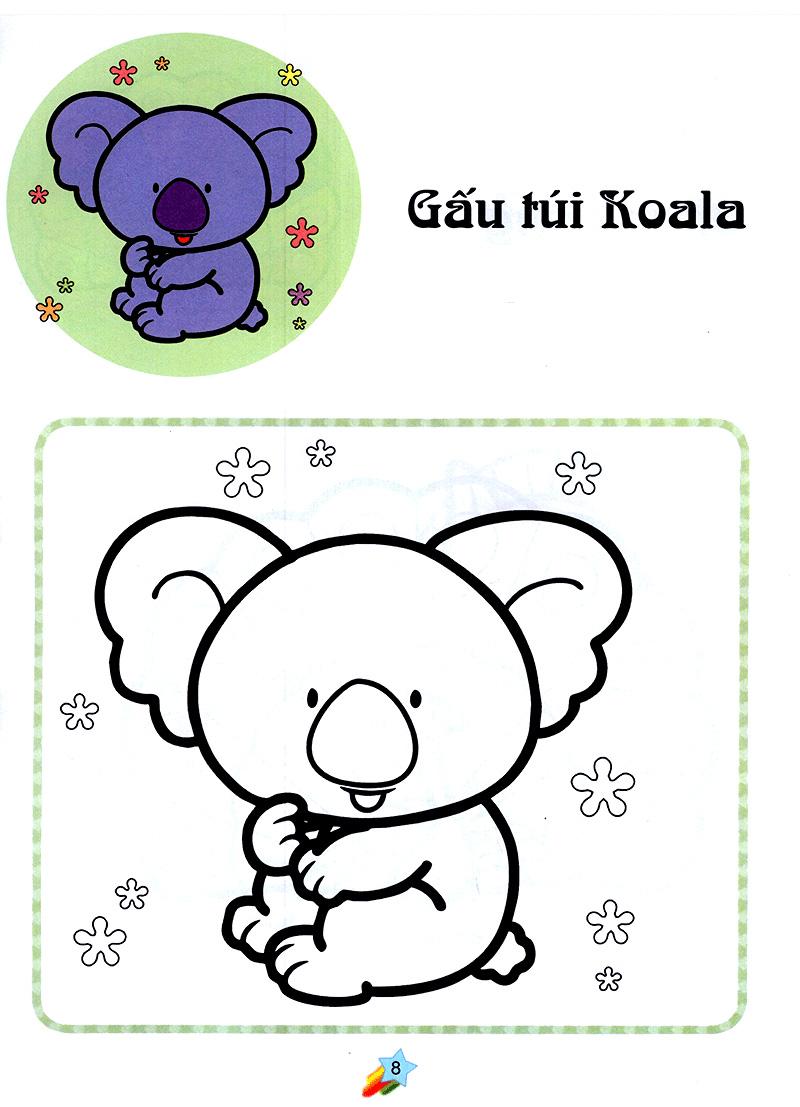 123 Nào Ta Tô Màu! - Vườn Thú