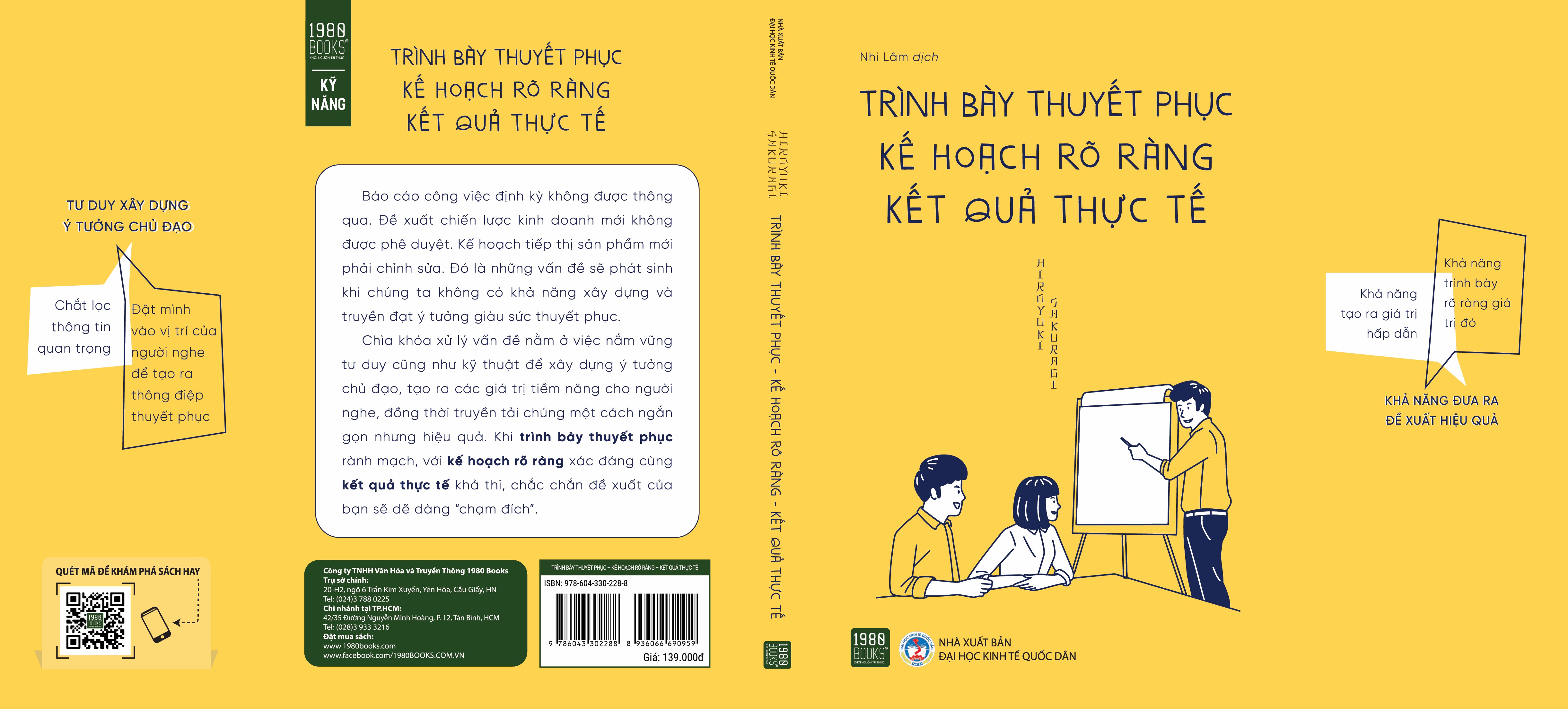 Trình bày thuyết phục, Kế hoạch rõ ràng, Kết quả thực tế - Hiroyuki Sakuragi (1980BOOKS HCM)