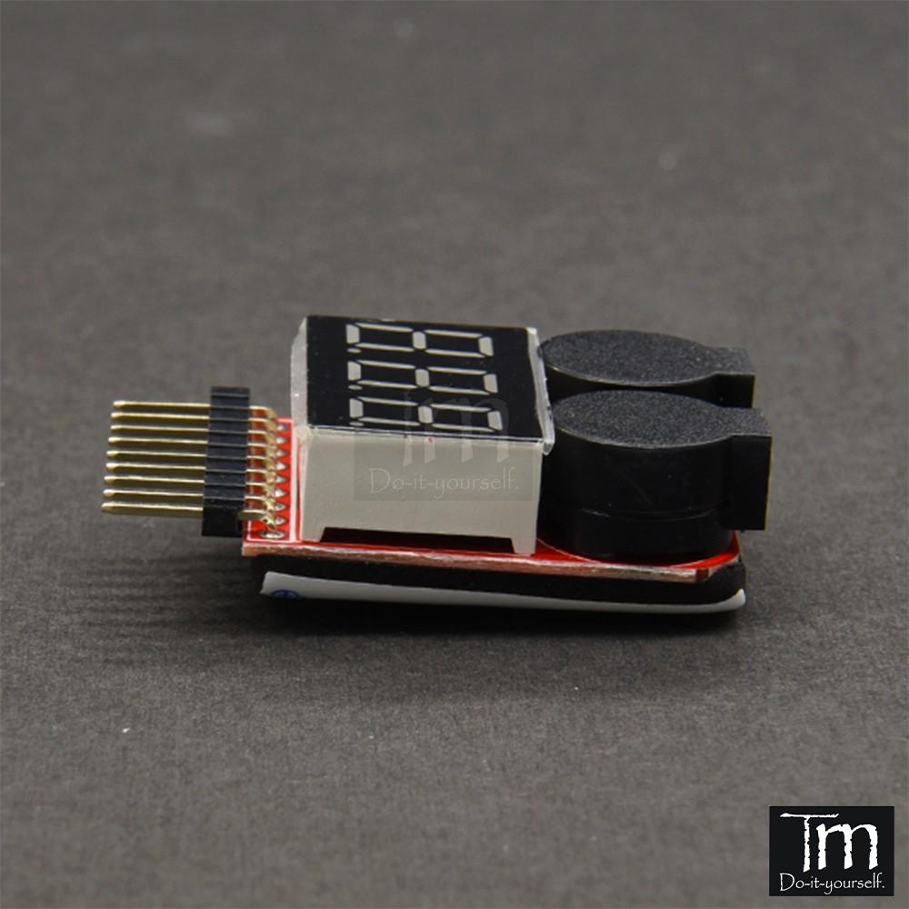 Mạch Đo Pin - Mạch Báo Pin Lithium 1-8S RC