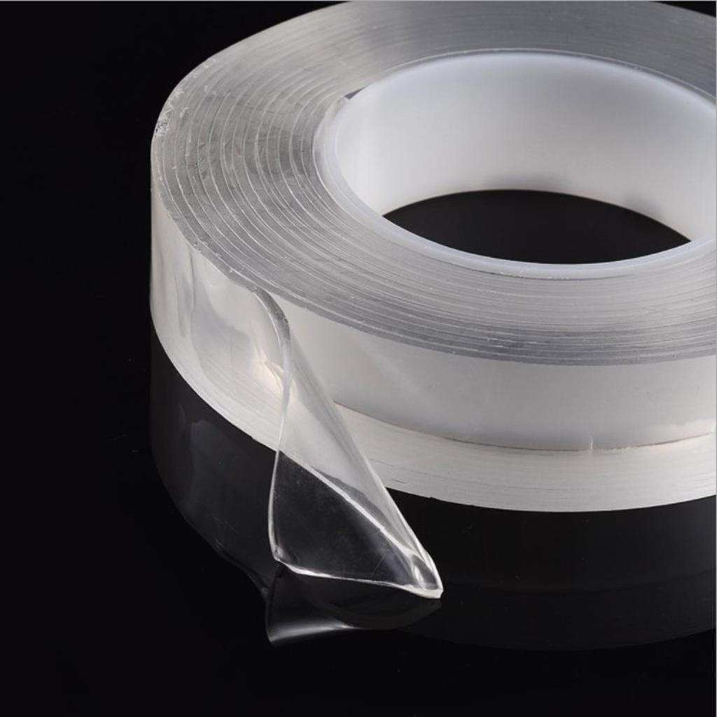 Reusable Nano Tape Double-Sided Traceless Washable Adhesive Invisible Gel for Paste Crafts DIY Accessories