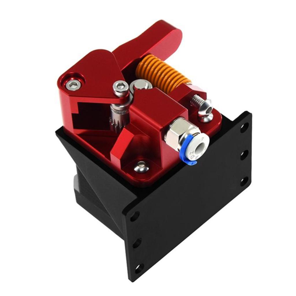 2Pcs Upgrade Red Aluminum Dual Drive Gear Extruder Kit For Ender 3 CR-10