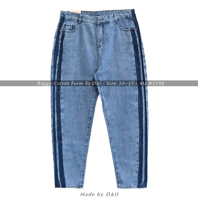Quần Baggy Phom To Rách 2 Hông Chân - Lưng Cao - Phom To Dài [HOT TREND