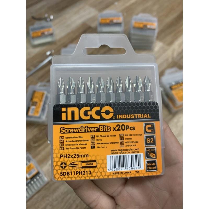 MŨI BẮT VÍT INGCO ĐẦU VÍT PH1-PH2-PH3 DÀI 25M - HÀNG CHÍNH HÃNG