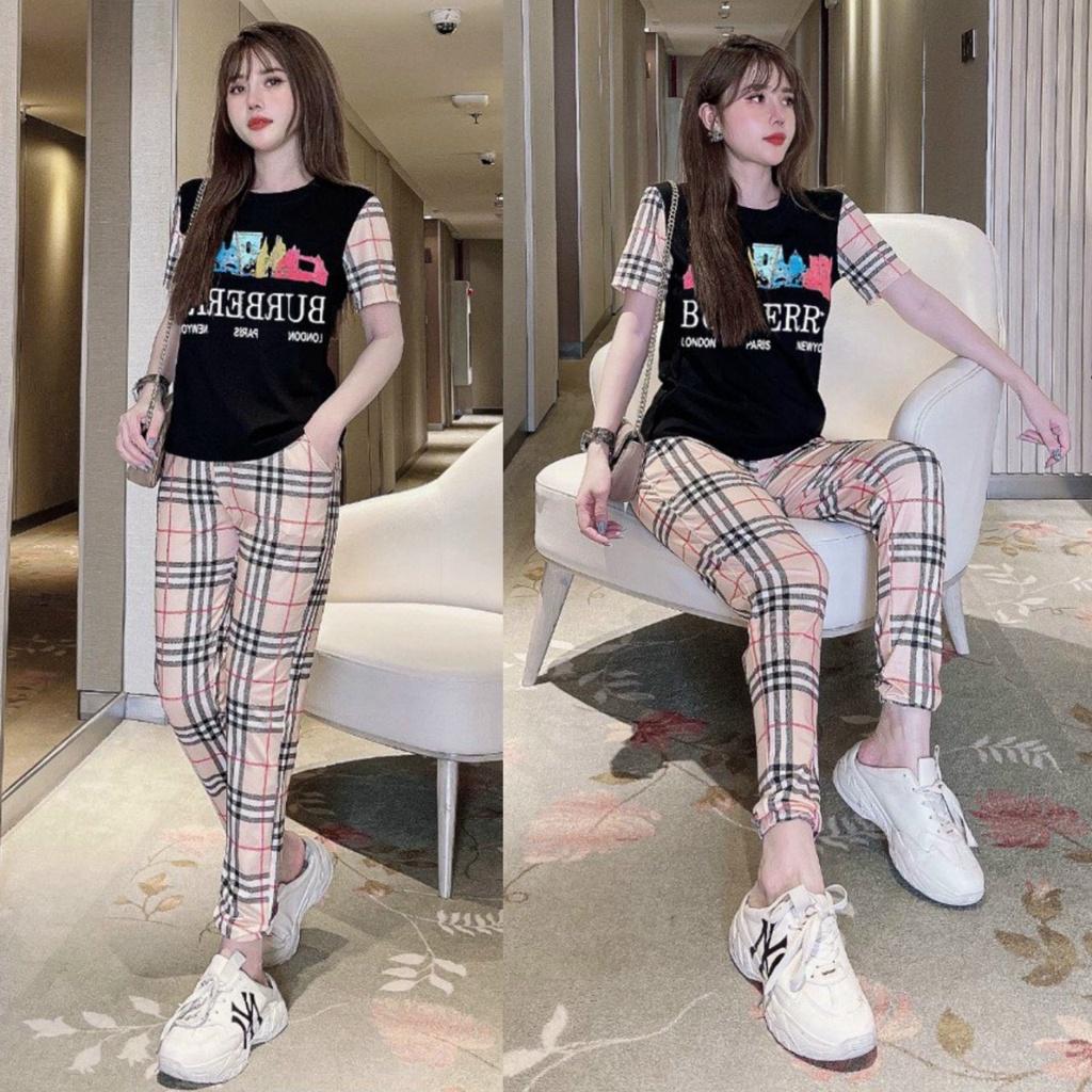 Set Bộ Thời Trang Cao Cấp Chất Liệu Thun Cotton 3D Dày Dặn, Mềm, Mịn, Thấm Hút Mồ Hôi Chuẩn Hàng An Đông