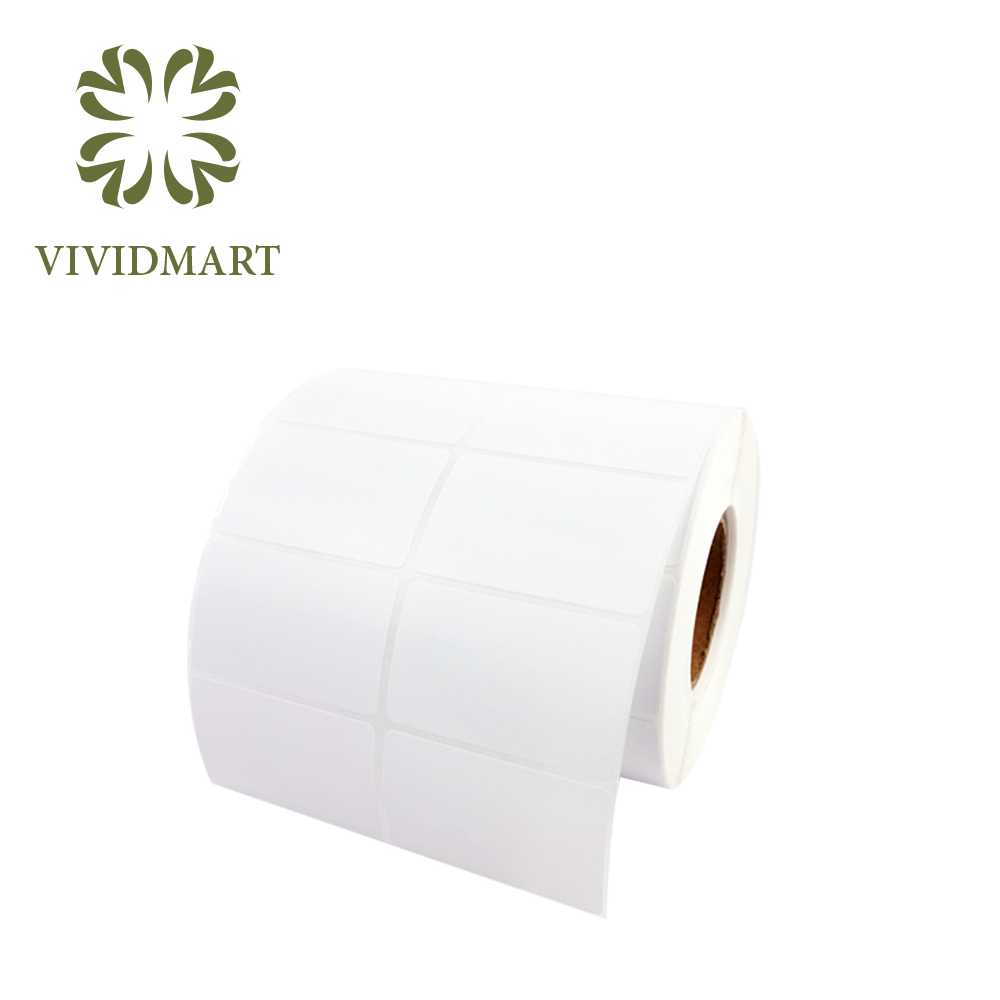 DECAL THƯỜNG 50x30mm IN MÃ VẠCH, IN TEM CUỘN 50m, KHỔ GIẤY: 100mm