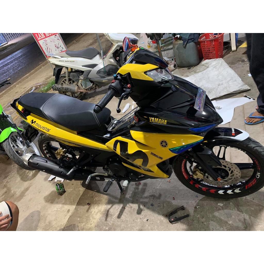 Tem rời Exciter 150 Movistar Vàng đen