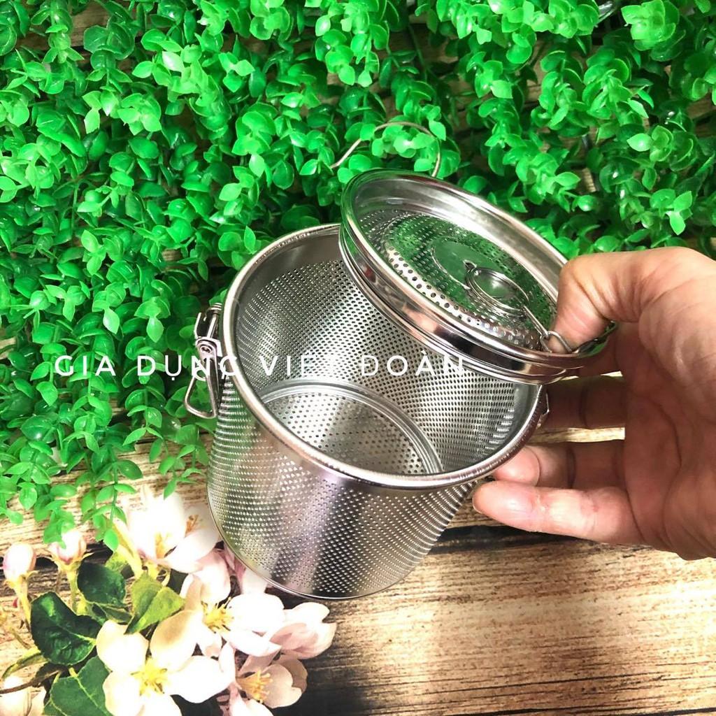 Dụng Cụ Lọc Trà, Lọc Gia Vị Inox Không Gỉ Cao Cấp Có Móc Treo Tiện Dụng - Dụng Cụ Nhà Bếp