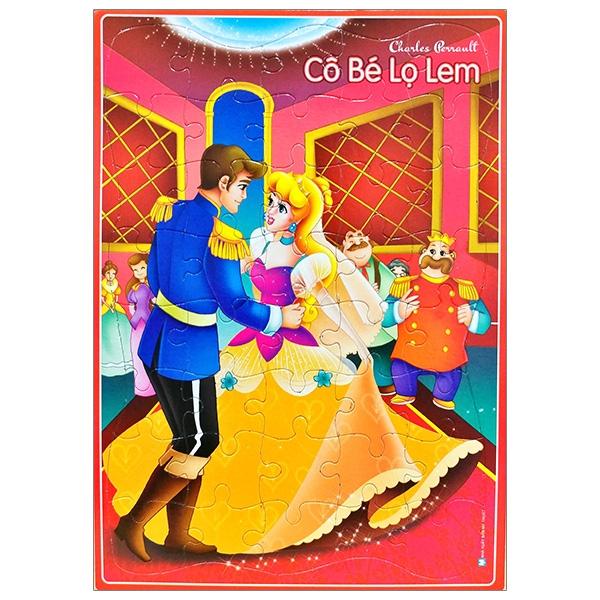 Sách ghép hình  - Cô bé lọ lem