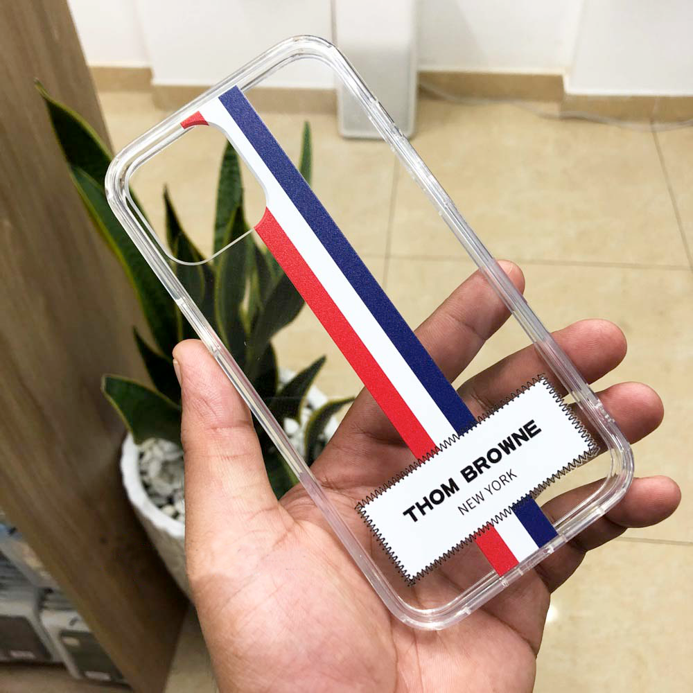 Ốp lưng trong suốt chống sốc cho iPhone 11 Pro Max hiệu Likgus Thom Browne - hàng nhập khẩu
