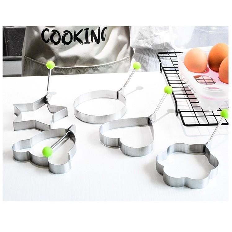Khuôn Rán Trứng, Rán Bánh Set 5 Cái - Hàng Chất Lượng