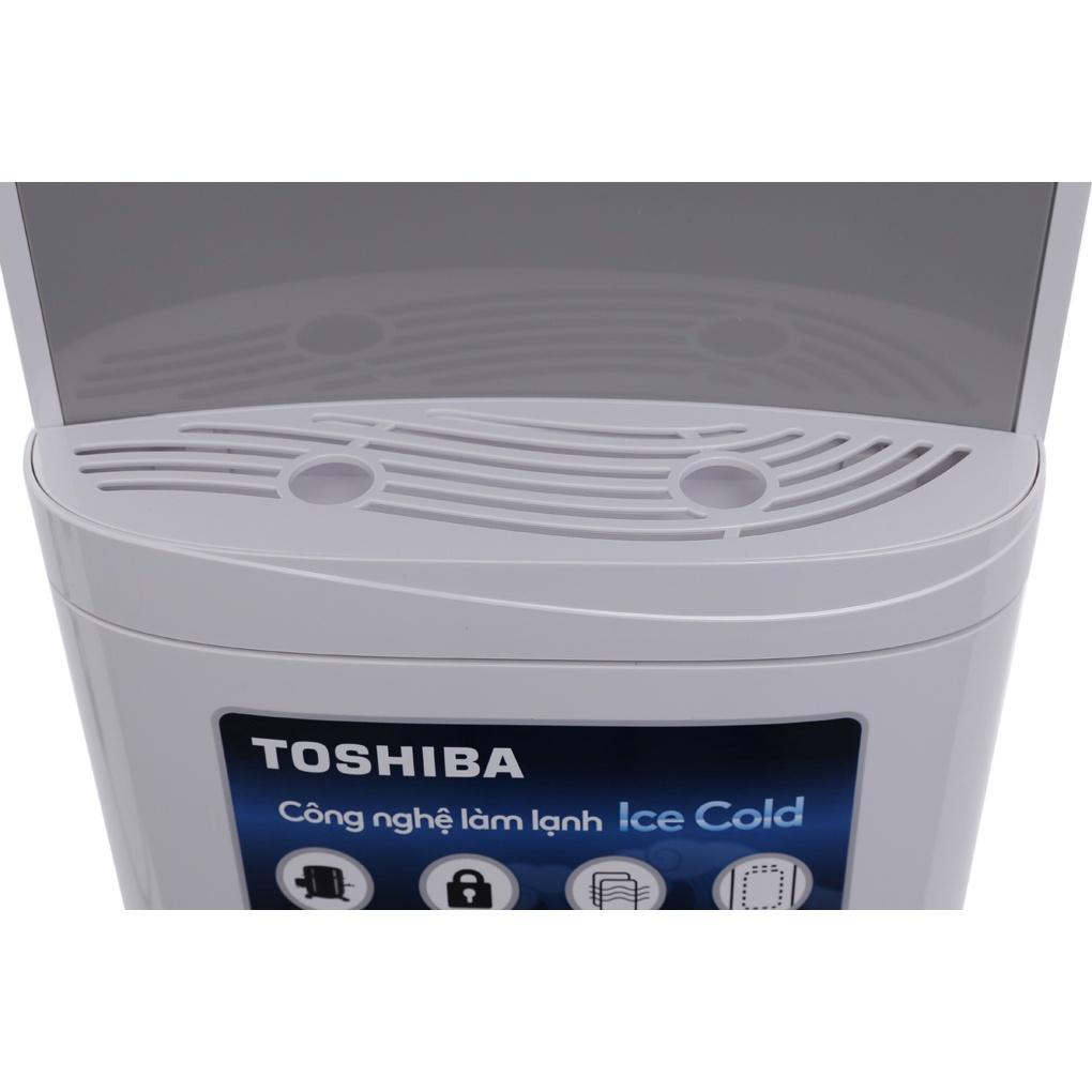 Cây nước nóng lạnh Toshiba RWF-W1669BV(W1)-Có khoang đựng ly ,Công nghệ Ice cold. Hàng chính hãng