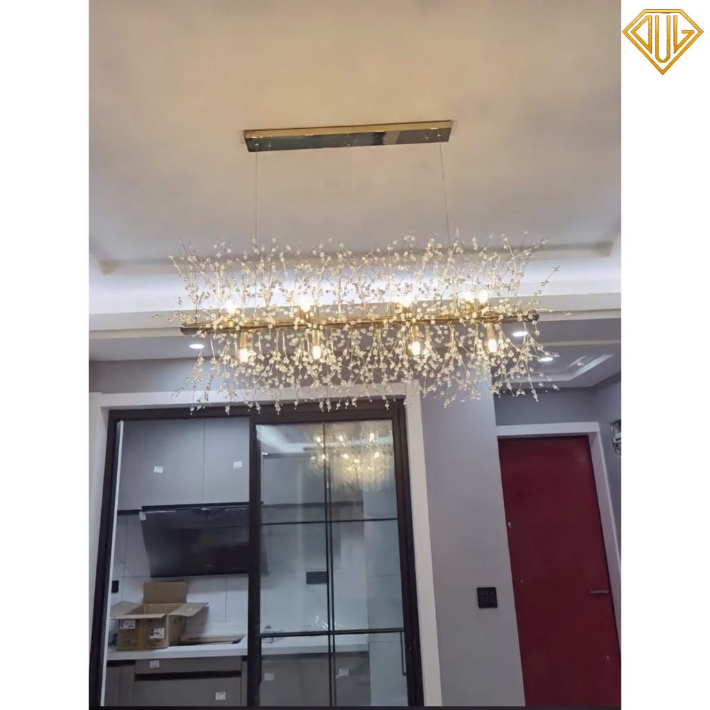 Đèn thả bàn ăn Hoa Bồ Công Anh Cao Cấp  Decor trang trí nội thất Sang Trọng L90cm - 3 chế độ ánh sáng (Ảnh thật 100%) DV