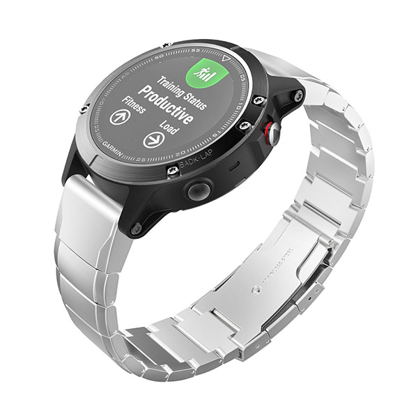 Phụ Kiện Dây Kim Loại Thay Thế Cho Garmin Fenix 5