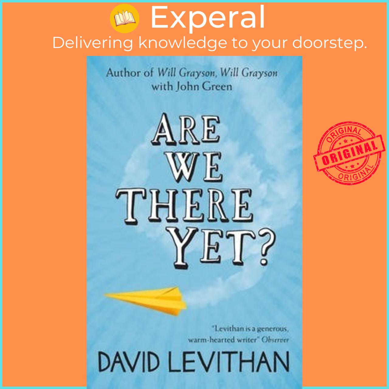 Sách - Are We There Yet? by David Levithan (UK edition, paperback)