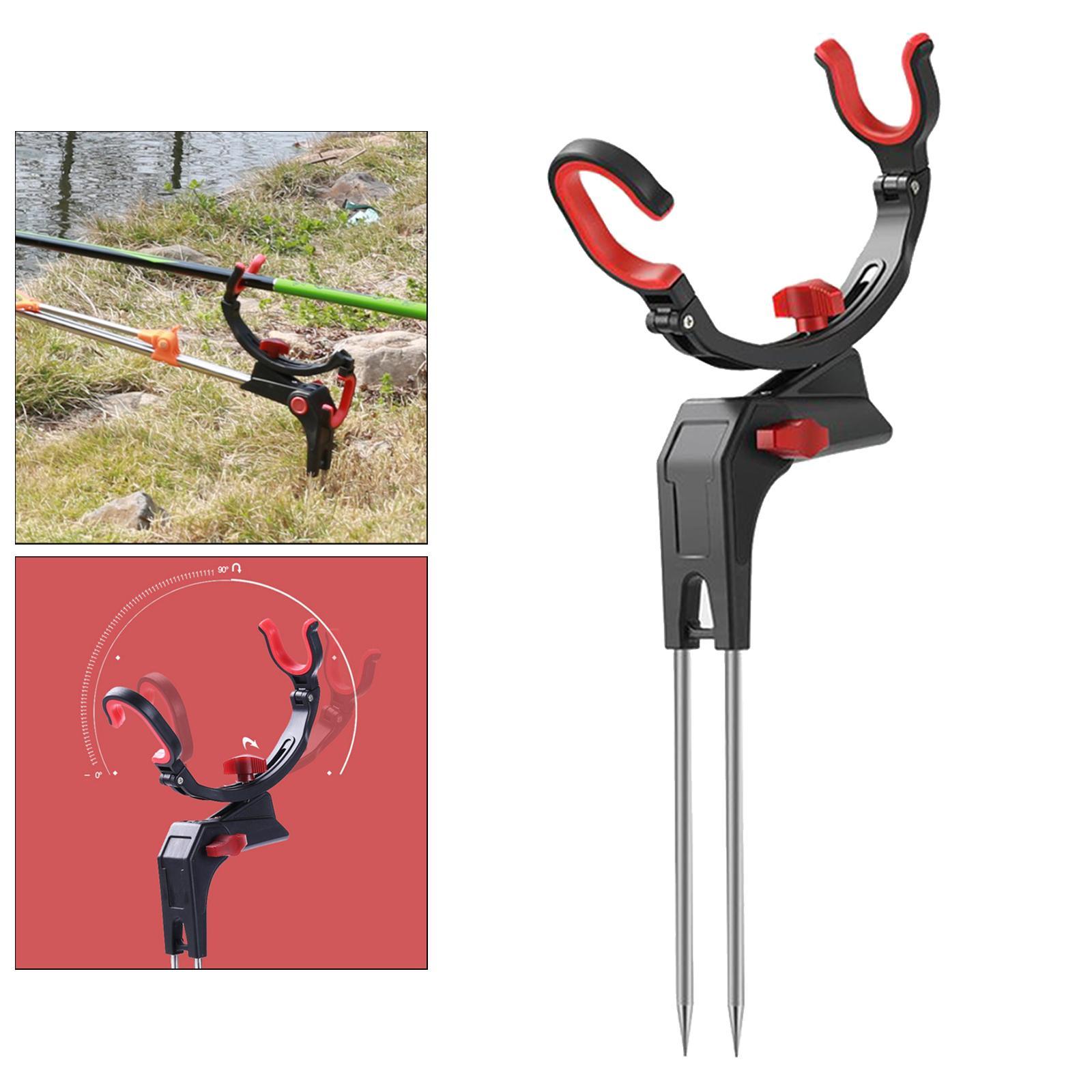 Fishing Rod Holders Ground Support Stand Fishing Pole Support Holder Single