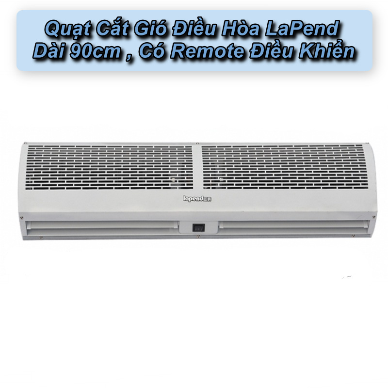 Quạt Cắt Gió Điều Hòa LaPend Dài 90cm , Có Remote Điều Khiển - Home and Garden