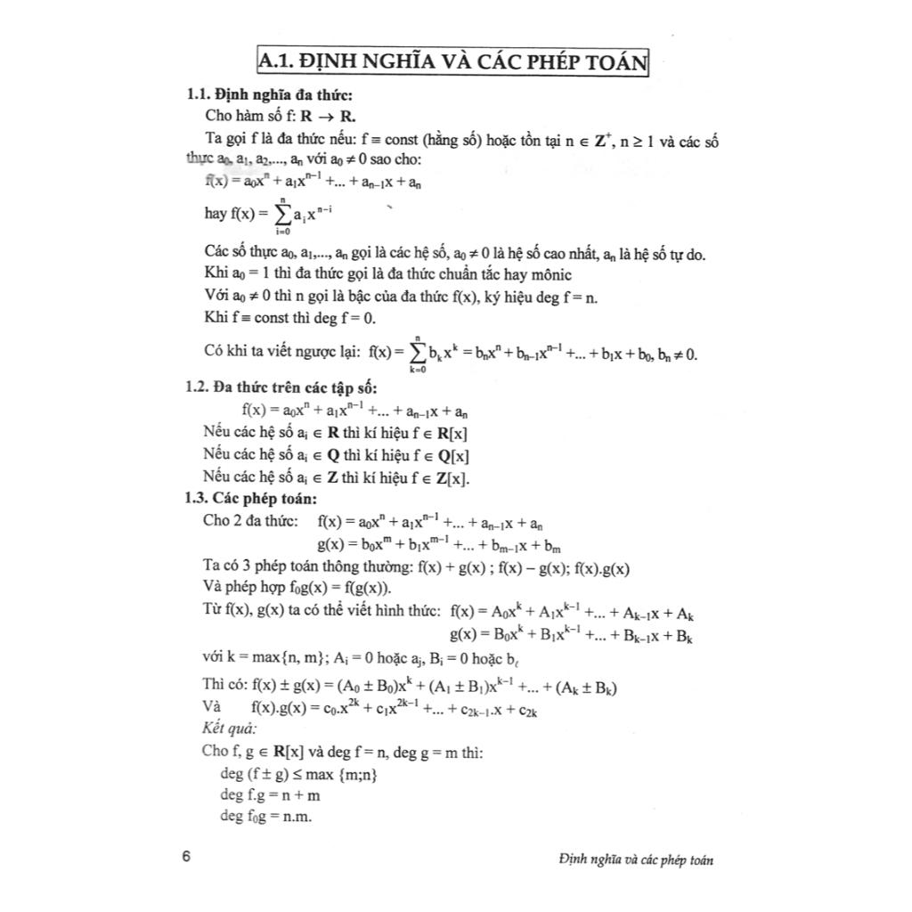 Combo 2 cuốn Chuyên Khảo Đa Thức + Phương Trình Hàm (Bồi Dướng HSG Chuyên Toán - Dùng Chung cho các bộ SGK) HA