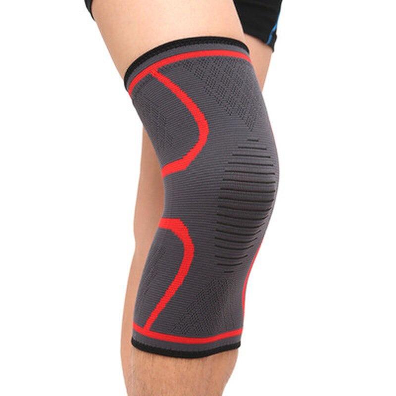 1Pc Fitness Running Cycling Knee Brace Support Elastic Nylon Sport Compression Knee Pad Sleeve for Basketball Volleyball