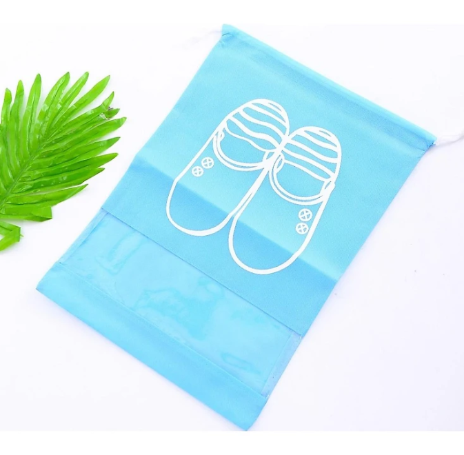 Combo túi đựng giày có dây rút loại lớn 44 x 32 cm