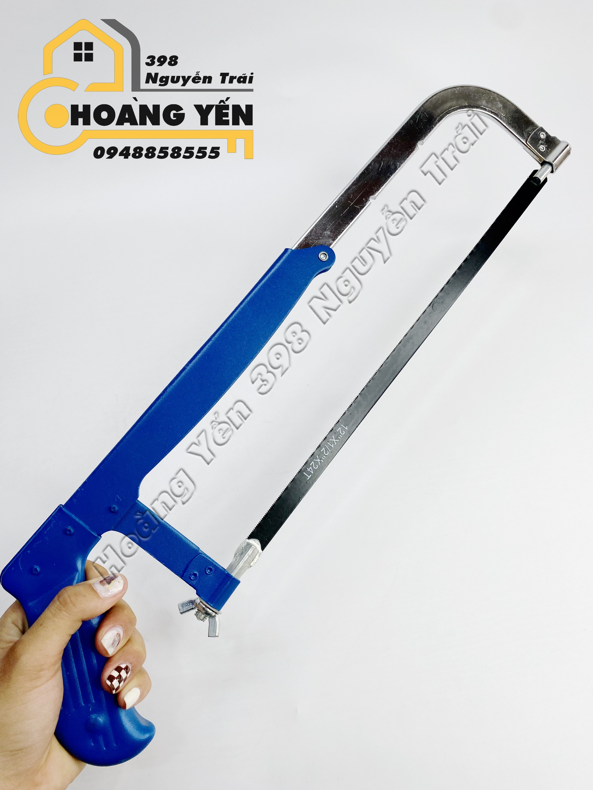 Khung cưa sắt, giằng cưa tay 12” C-MART A0489 cứng chắc bền bỉ