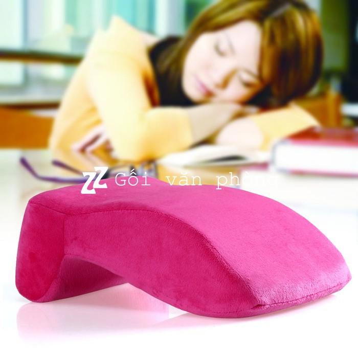 Gối Ngủ Trưa Ngồi Văn Phòng Cao Su Non, Hỗ Trợ Ngủ Gục Trên Bàn ZURI PILLOW GNN-01