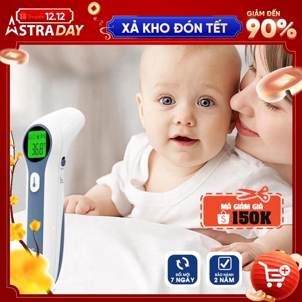 [BH 2 năm] Nhiệt kế hồng ngoại đo trán &amp; tai 4in1 Jumper FR300, nhiệt kế điện tử microlife, máy đo nhi