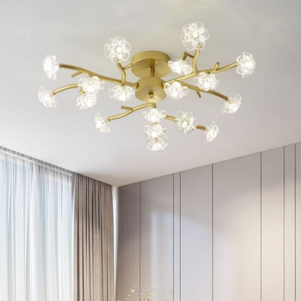 Đèn chùm HEADER 3 màu ánh sáng hiện đại - kèm bóng LED chuyên dụng