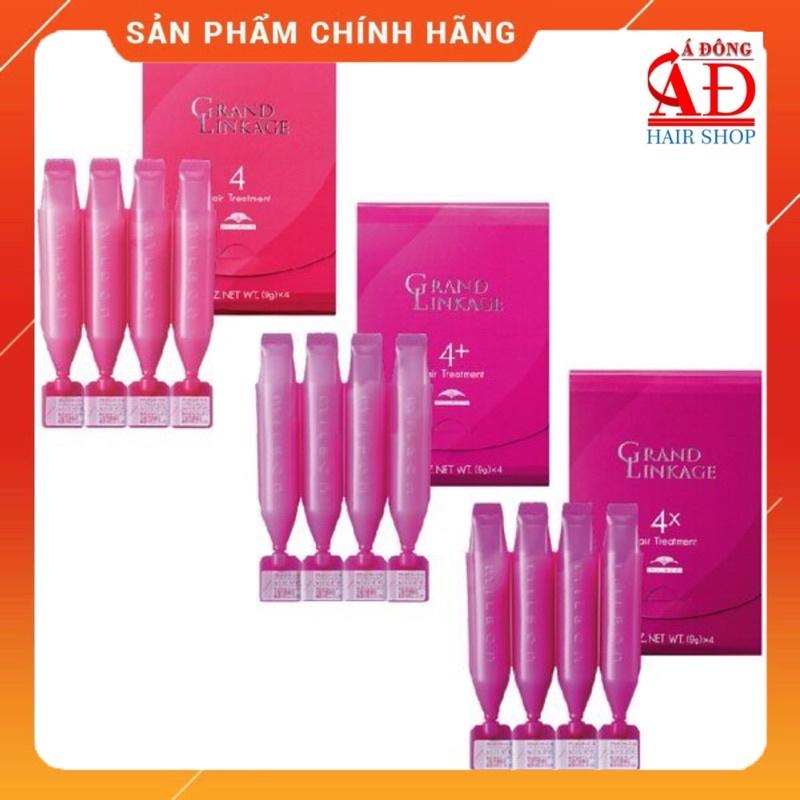 Kem dưỡng tóc Milbon Grand Linkage suôn mượt tại nhà vĩ 9g*4 ống