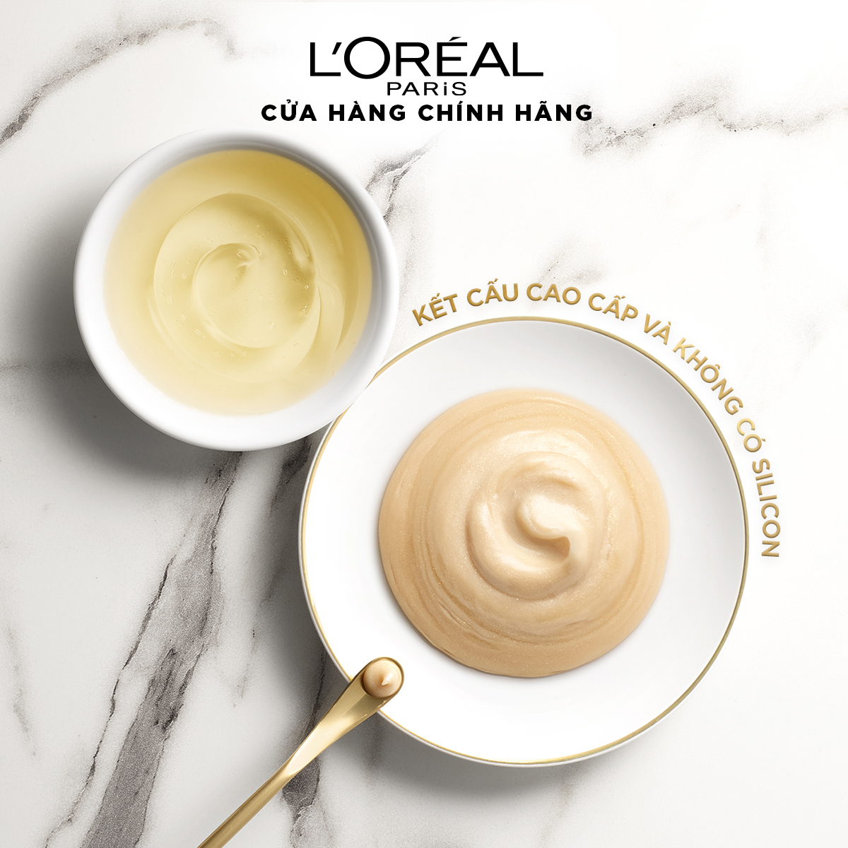 Dầu xả dưỡng tóc suôn mượt tóc cao cấp L'Oreal Paris Extraordinary Oil Smooth 440ml