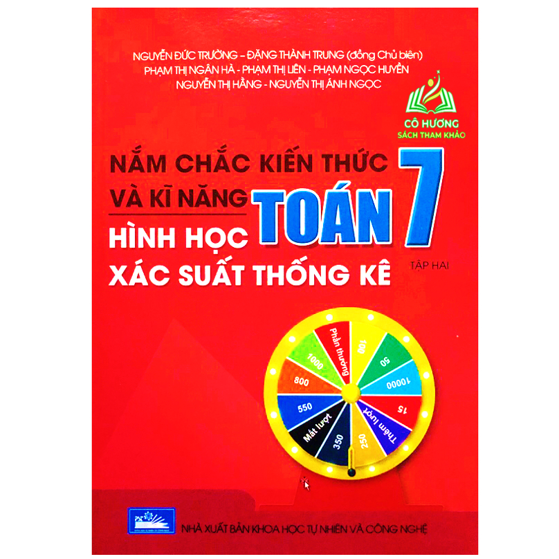 Sách - Combo 2 Cuốn Nắm chắc kiến thức và kĩ năng Toán 7 Đại số và Hình học xác suất thống kê