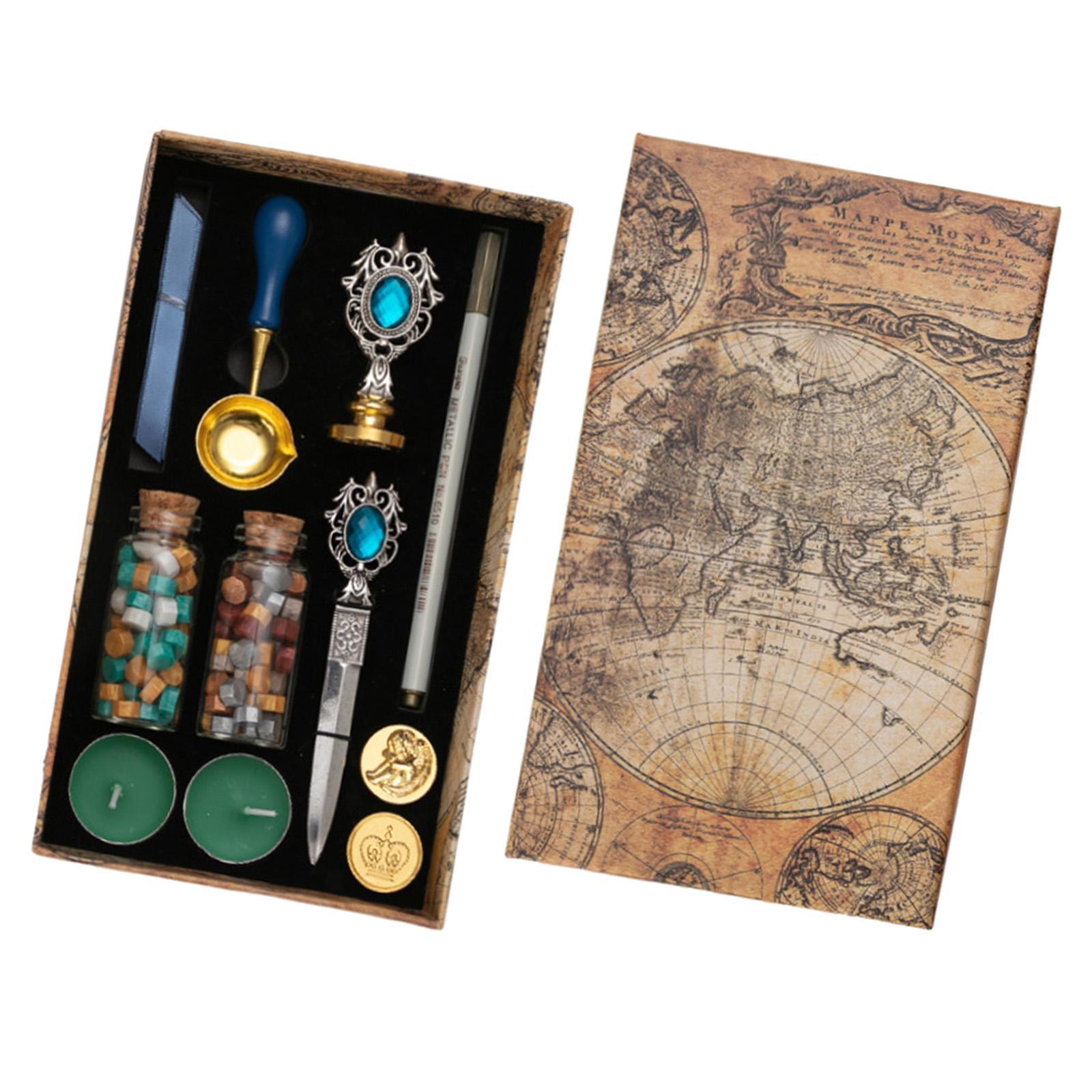 Sealing Stamps Gift Box Blue