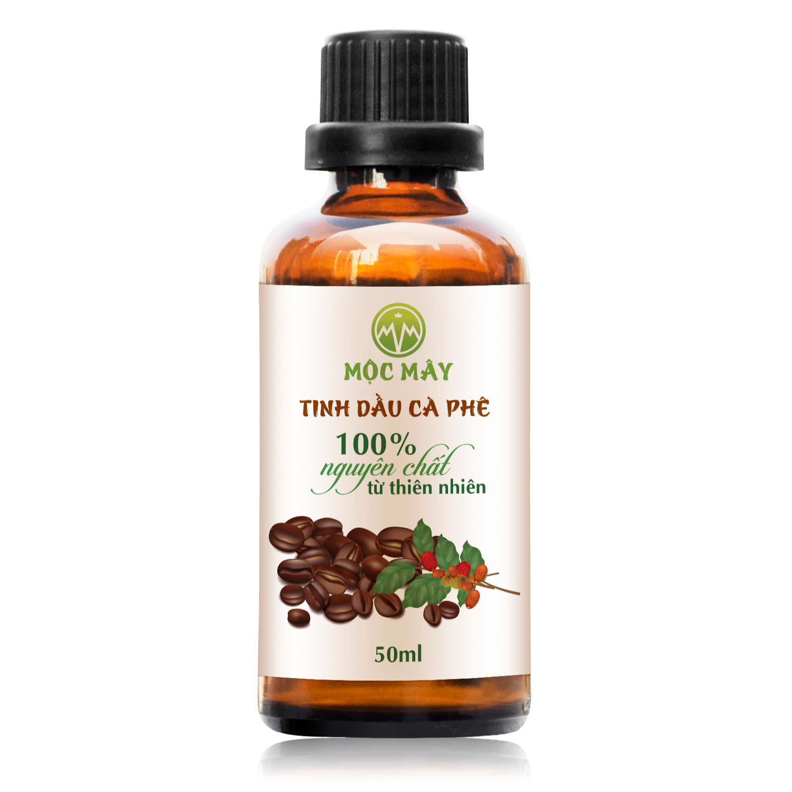 Tinh dầu Cà Phê 50ml Mộc Mây - tinh dầu thiên nhiên nguyên chất 100% - chất lượng và mùi hương vượt trội