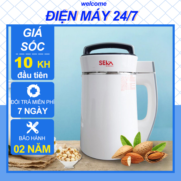 Máy Làm Sữa Hạt Đa Năng SEKA 1.8L, Công Suất 700W - Hàng Chính Hãng