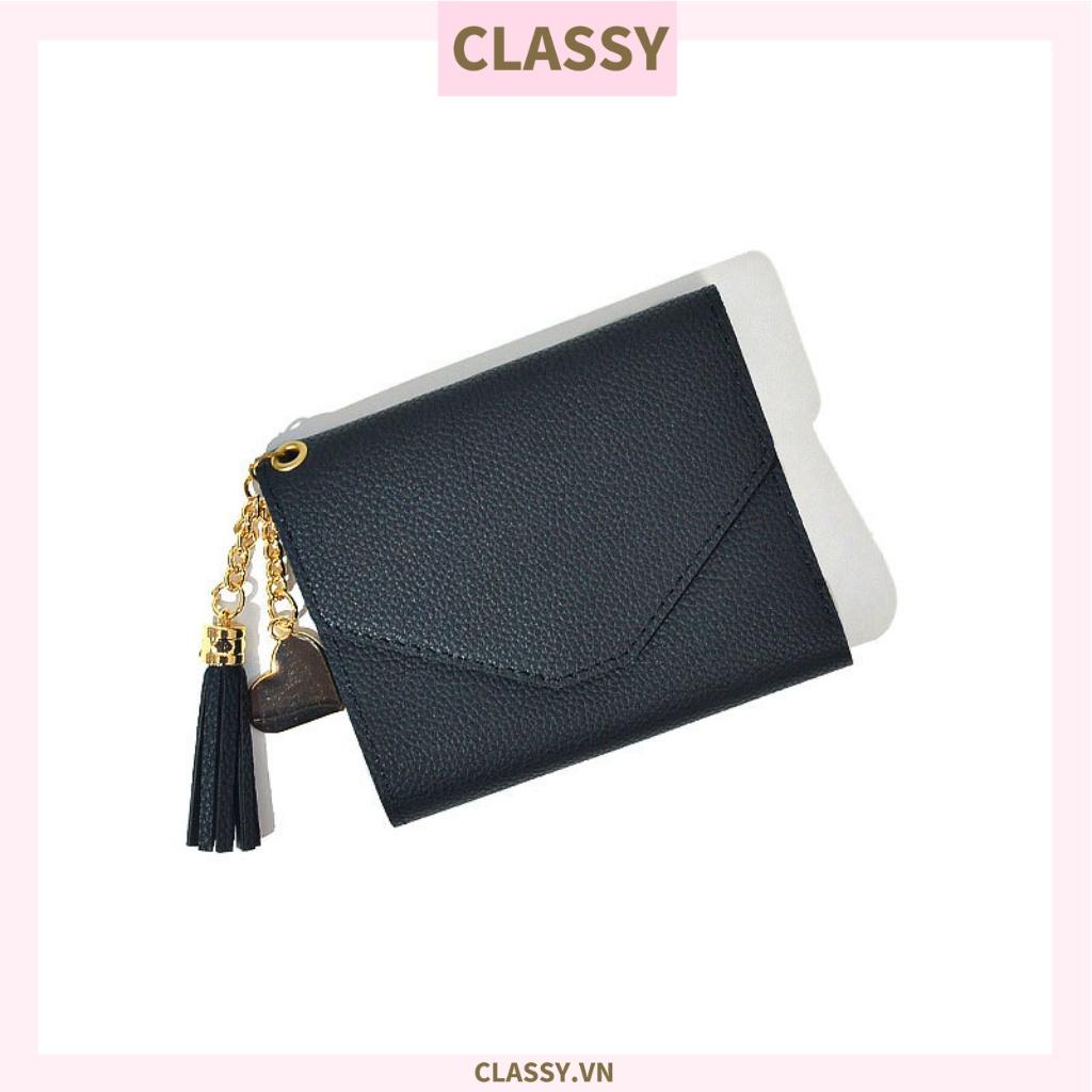 Ví nữ Classy mini cao cấp ngắn cute dễ thương nhỏ gọn bỏ túi thời trang