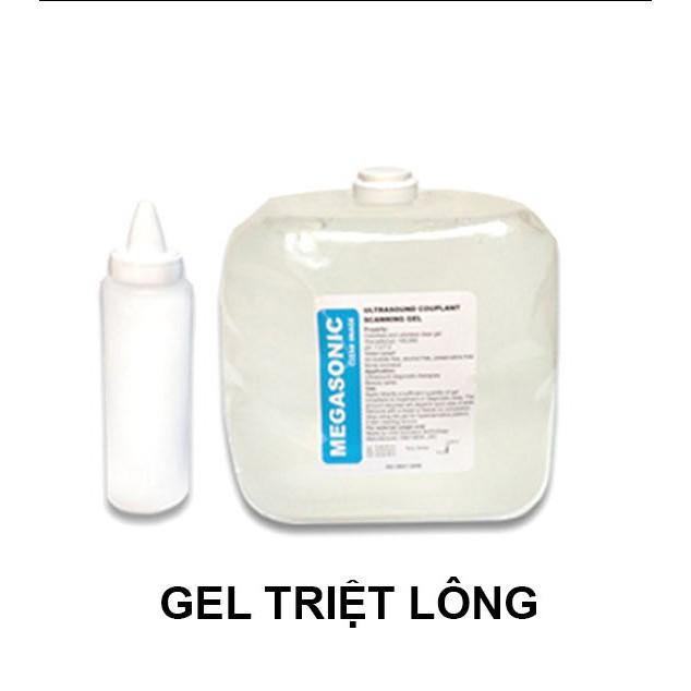 GEL TRIỆT LÔNG MEGASONIC TRẮNG CAO CẤP - GEL SIÊU ÂM