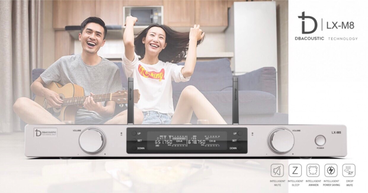 Micro dB Acoustic LX-M8 Thiết kế mới hãng dBAcoustic - Hàng Chính Hãng