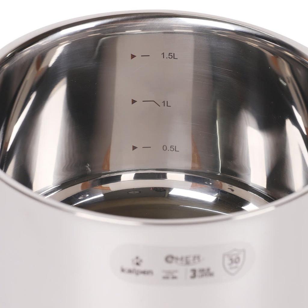 Quánh Inox 304 Đúc Liền Khối Kalpen Emer EM16 - 16Cm, Dung tích 1,5L, Dùng các dòng bếp