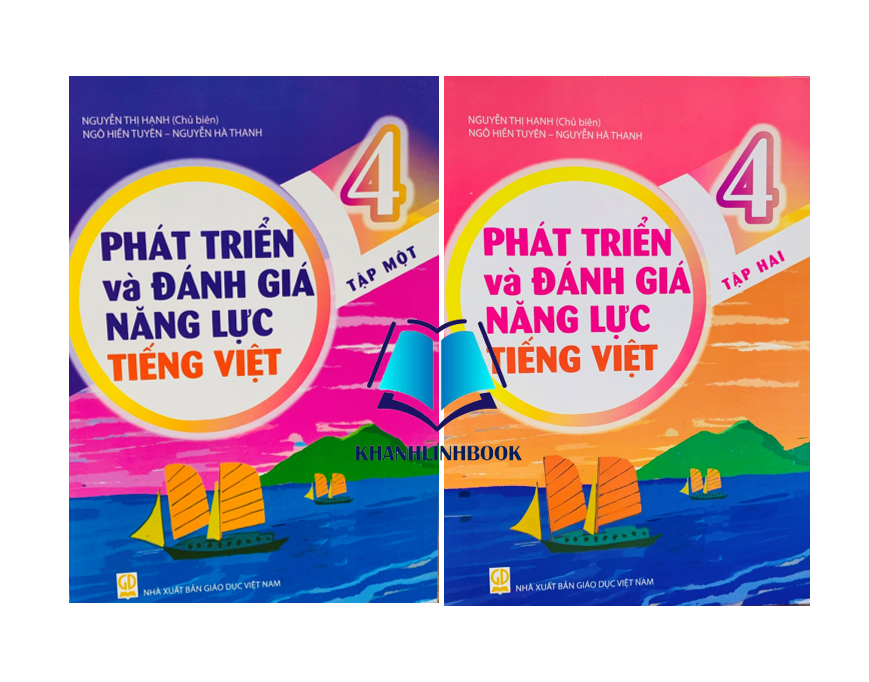 Sách - Combo phát triển và đánh giá năng lực tiếng việt 4 tập 1 + 2