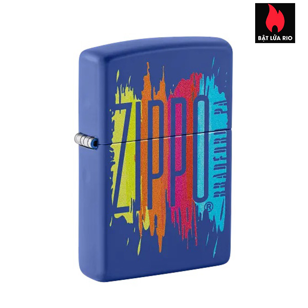 Bật Lửa Zippo 48138 – Zippo Design Royal Blue Matte