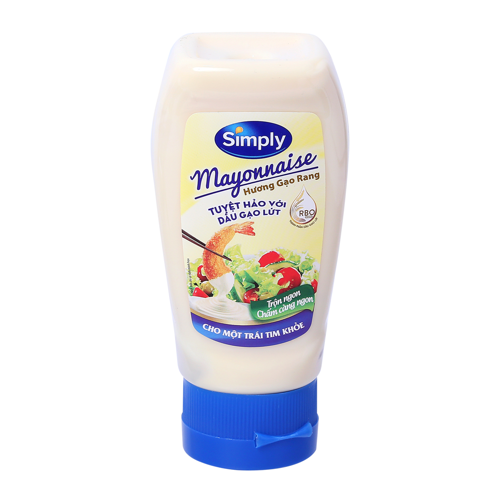 Mayonnaise Hương Gạo Rang Simply 230G