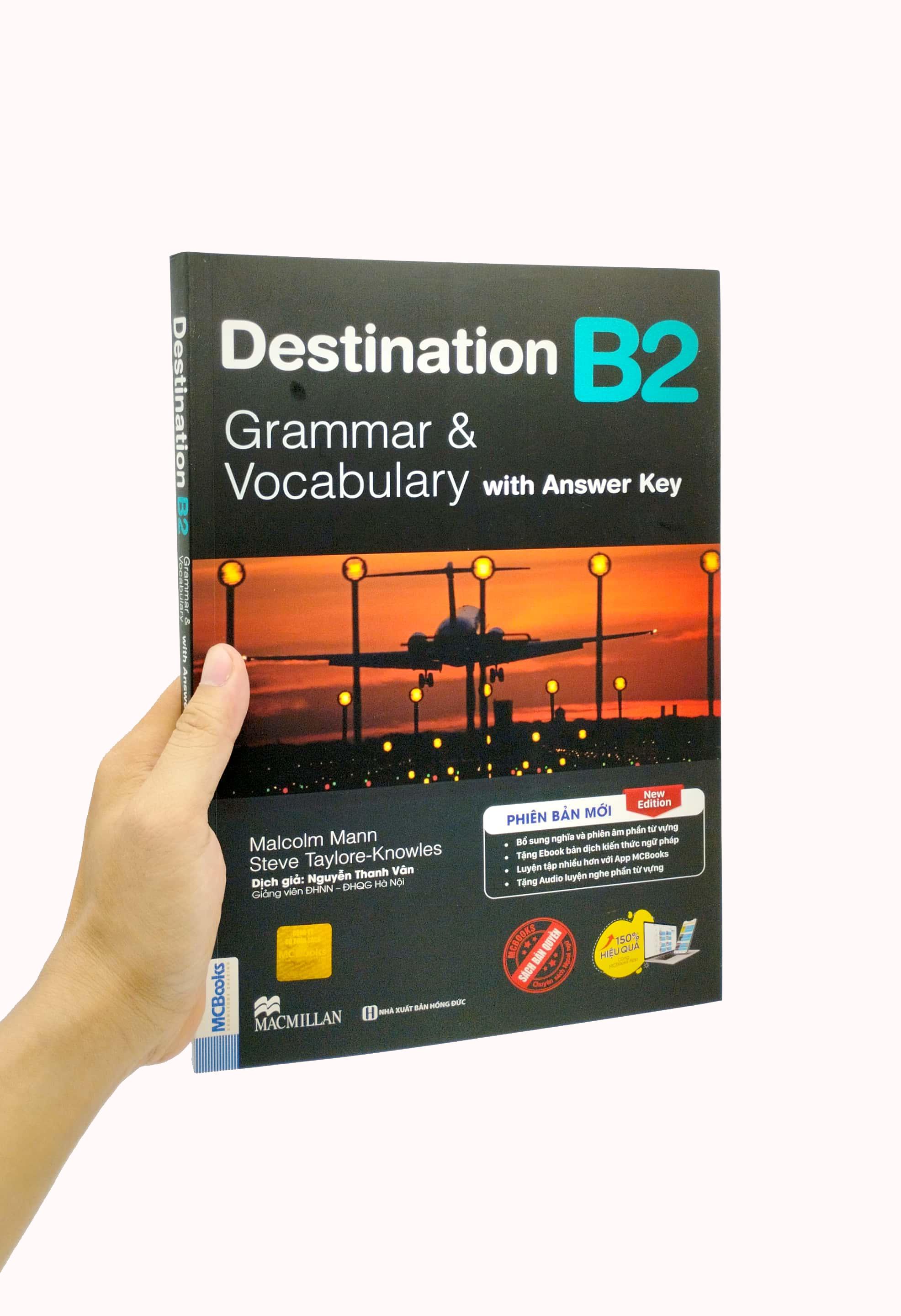 Destination B2 - Grammar And Vocabulary with Answer Key