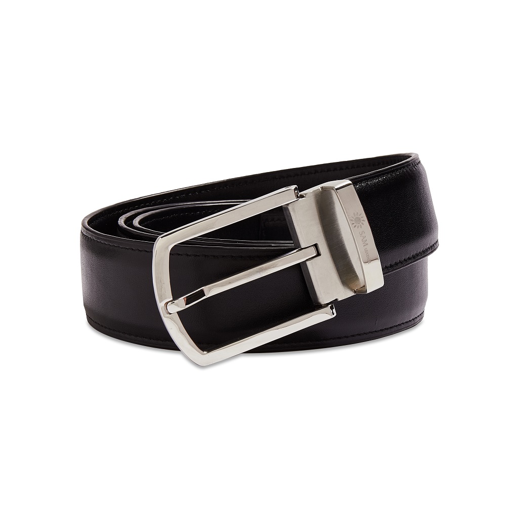 Dây Nịt Nam SAM Leather SFDN111 - Thắt Lưng Nam Da Bò Cao Cấp/ Mặt Khoá Thắt Lưng Inox Không Gỉ, Men's belts