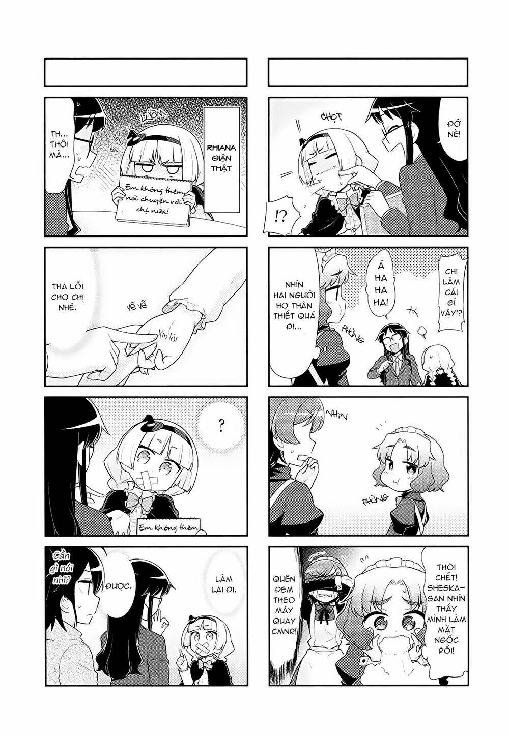 majyo to houki to kurobuchi megane chapter 33 6