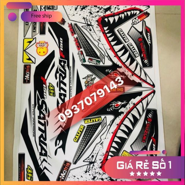 Tem rời dành cho cá mập Satria Fi