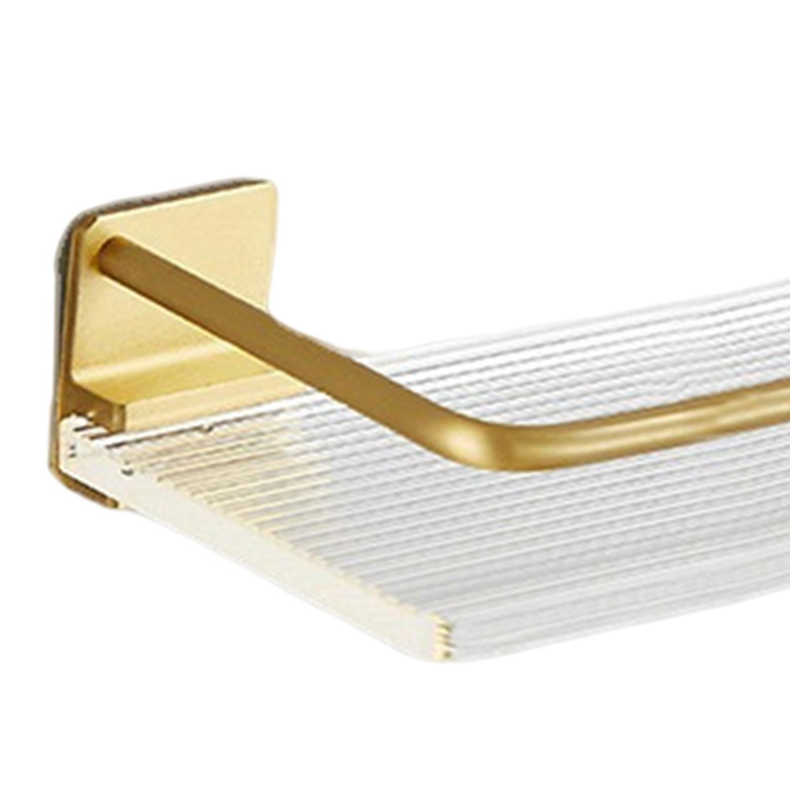 Bathroom Floating Shelf Wall Mounted Wall Mounted Storage Shelf for Bathroom