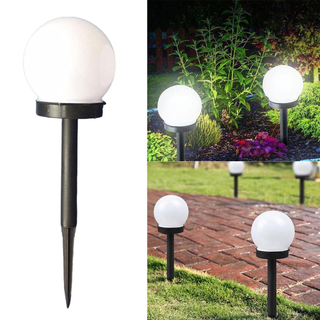 2xSolar Garden LED Lights Waterproof Landscape Pathway LED Lamp Outdoor Decor
