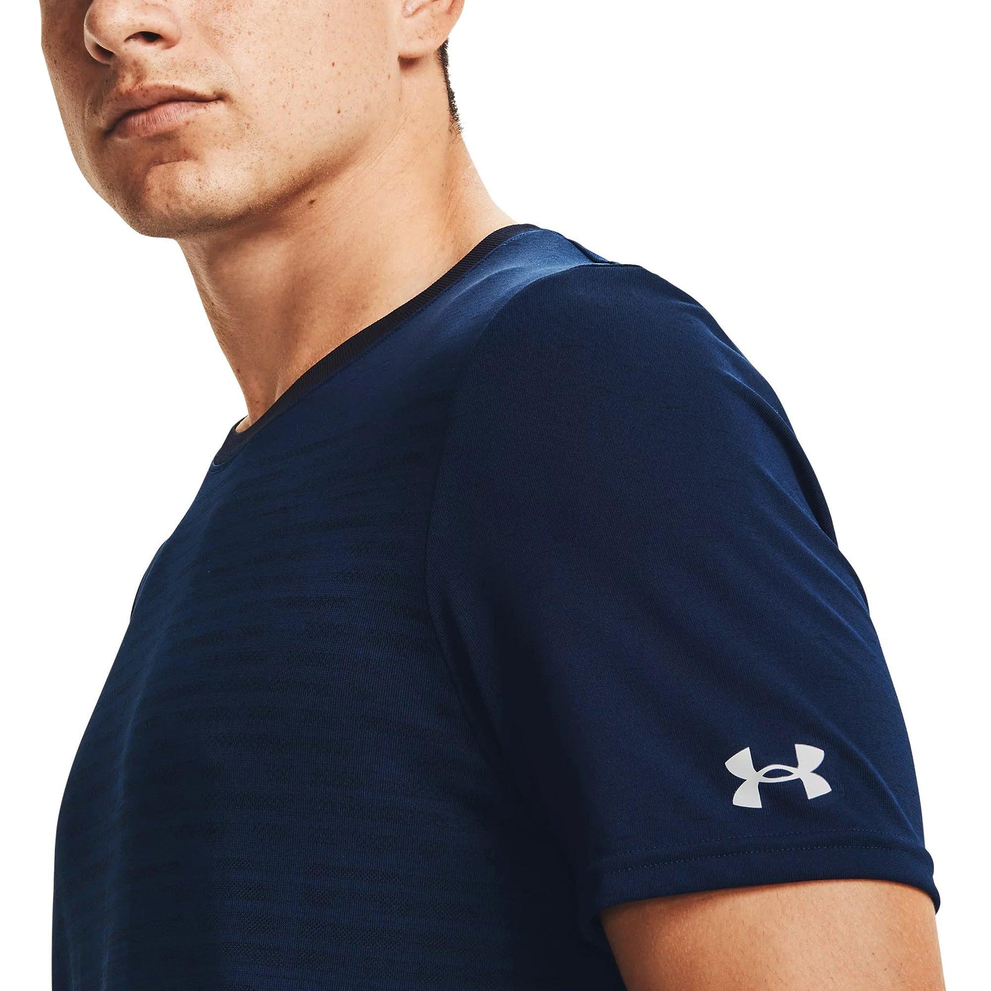 Áo thun tay ngắn thể thao nam Under Armour Seamless Wordmark - 1361134-408